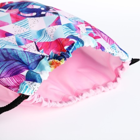 Back for shoes on the lace, pink color/multi -colored-2