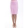 Female skirt, size 46, pink color