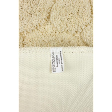Bathroom mat "Milena", 50 x 80 cm, beige color-3