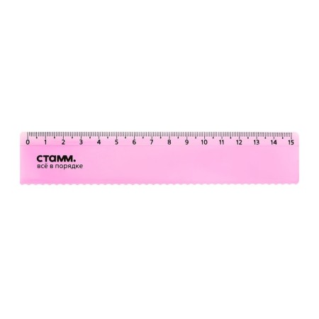 The line of 15 cm Istanm "Neon Cristal", with a wavy edge, mix-2