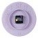 Watch Wall Interior "Classics", silent, D-25 cm, lilac, aa