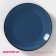 Plate ceramic dessert shade "gloss", d = 20 cm, blue color