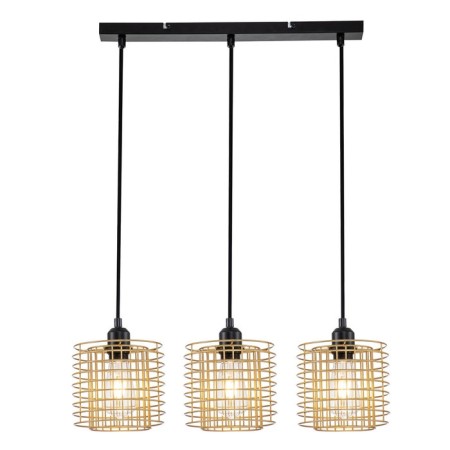 Suspended lamp 3x40W E27, size 61x18x176 cm