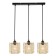Suspended lamp 3x40W E27, size 61x18x176 cm
