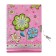 Notebook in a gift box, on a lock, A6+, 50 sheets, line "Flowers", mix