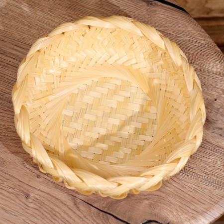 Vaska wicker, from bamboo 22x22x7 cm-2