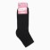 Women's socks, black color, size 25-27