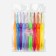 A set of hooks for knitting, d = 2-6 mm, 17 cm, 9 pcs, color colorful color