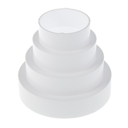 Round channels ERA Pu 115.12.10.8, ventilation, D = 78/98/123/148 mm, central