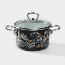 Magia pan, 2 l, glass cover, induction, black