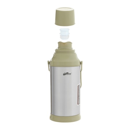 Thermos 3.2 l, with a glass flask, retains heat 12 hours, with a mug, olive-1