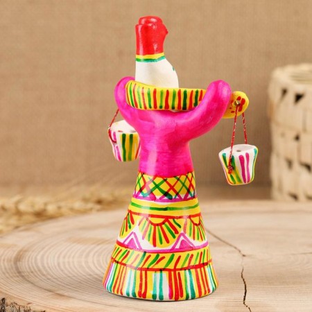 Filimonovskaya toy "Baryna with a rocker"-7