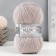 Yarn "Superlana Tig" 25% wool, 75% acrylic 570m/100g (652 ash)