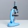 Microscope "Young Botanik" Frendering to x1200, blue, backlight