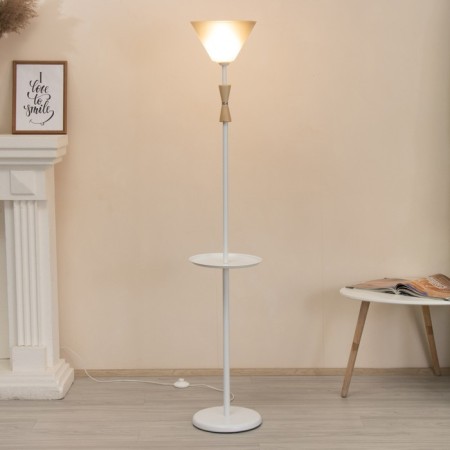 Taleser "Prince" with a table 1x15W E27 Model: BR 01037 White/Black-10