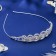 Hair diadem "flicker" ovala, silver