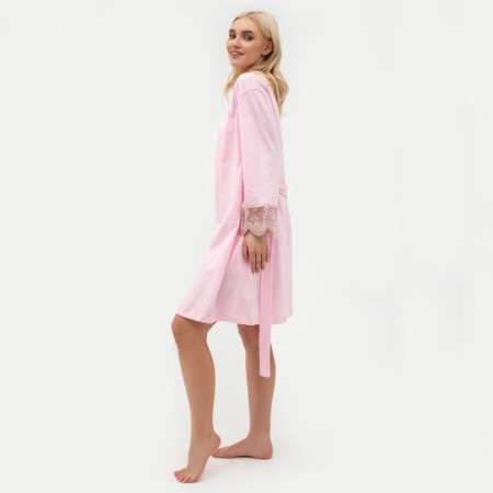 Female set (robe, shirt) KAFTAN, p. 40-42, pink-2