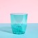 Pot for orchids, 2 l, 14.8 × 16.2 cm, round, plastic, transparent-turquoise