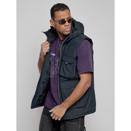 Luy jacket transformer male winter, size 54, dark blue color-24