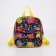 Baby backpack on lightning, blue color