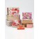 A set of boxes 10 in 1 "Flowers", 32.5 x 20 x 12.5 -12 x 7 x 4 cm
