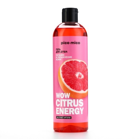 Shower gel Wow Citrus Juice, 400 ml, citrus aroma, Pico Mico-1