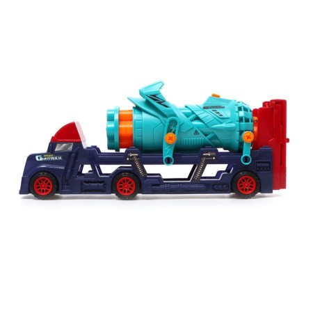 TruckBlaster truck shoots soft bullets, with cars, launching-2
