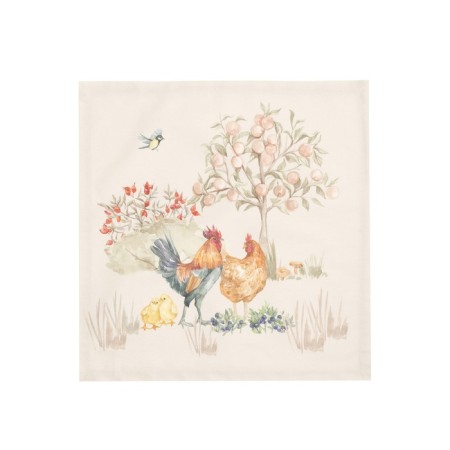 Set of Ethel Forest Landscape 40x40 cm - 4 pcs, 100% cotton, sarzha 190 g/m2-6