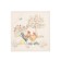 Set of Ethel Forest Landscape 40x40 cm - 4 pcs, 100% cotton, sarzha 190 g/m2