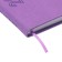 The weekly dated 2025, 85x145 mm, 64 sheets of Escalada, a solid cover made of artificial leather, pancake embossing, block 70 g/m², lilac