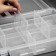 Organizer for needlework, with removable cells, 10 departments, 31 × 20.5 × 6 cm, the color is transparent
