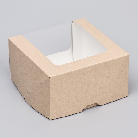 Confectionery packaging with a window, mix, 18 x 18 x 10 cm,-1