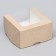 Confectionery packaging with a window, mix, 18 x 18 x 10 cm,