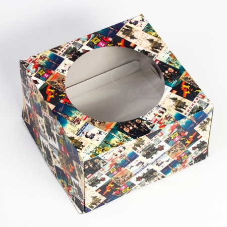 Confectionery packaging with the Sovetskaya window, 30 x 30 x 19 cm-3