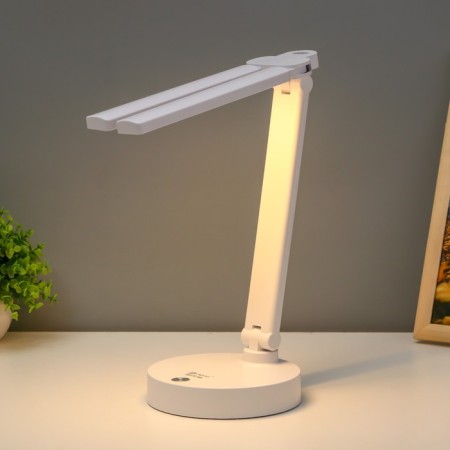 Anger table lamp LED 5W USB AKB White 25.5x14.5x32 cm Risalux-1