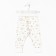 Pants children, white/bears, height 74 cm