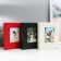 Photo album for 200 photos 10x15 cm, frame 9x13 cm "Python leather" leather mix 23x17x5.5 cm