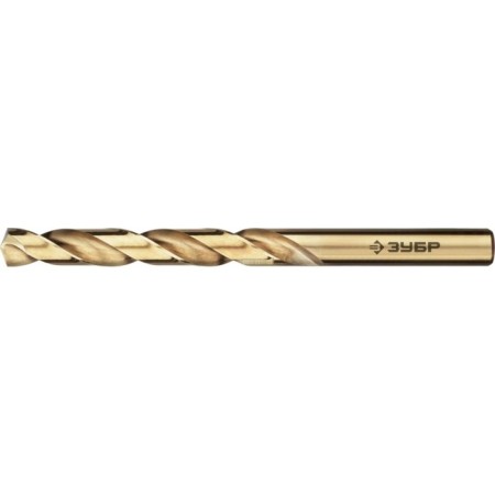 Zubrov metal drill, steel P6M5K5, cylindrical shank, 11 x 142 mm, class A
