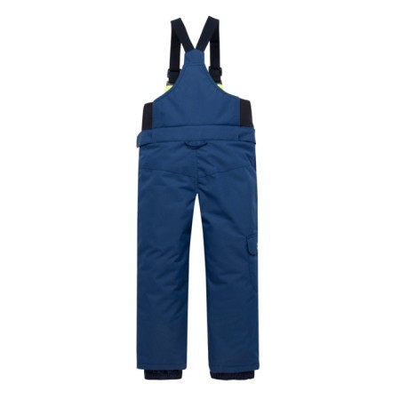 Ski costume for children, height 98 cm, dark gray color-4