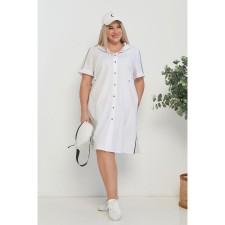 Women's dress, size 52, white color