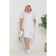 Women's dress, size 52, white color