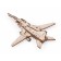 Wooden designer "Airplane Fighter LT-22"