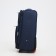 Small 20 suitcase, lightning department, code castle, 3 wheels, 2 outer pockets, blue color