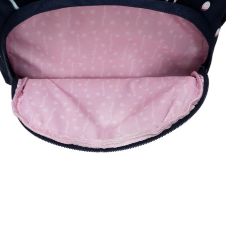 School backpack Bruno VisConti "Rabbit", 40 x 30 x 19 cm, ergonomic back, pencil case as a gift, blue-10