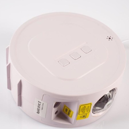 Light device "Montpasier" 5 cm, laser, speaker, glow of multi, 5 V-7