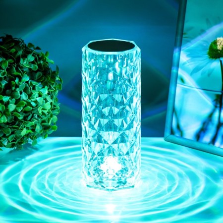Board lamp with DDD "Prism" LED RGB AKB 9.5x9x21.5 cm Risalux-10