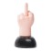 Souvenir with a moving finger Fuck Off, on a sunny battery