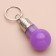 Light beacon on a collar for large and medium dogs, purple
