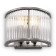 Wall lamp 60W, 2HE14, 15x10 cm, nickel