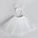New Year's carnival set "Snowflake", with diodes (rim + skirt), for the New Year